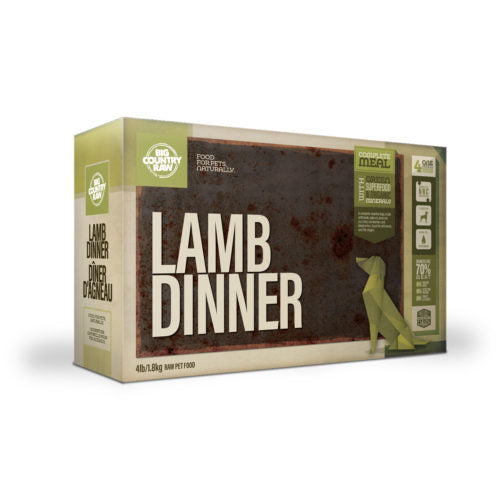 BCR - Repas agneau - 4lb - Dinner