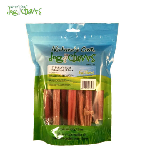 Nature&#39;s Own - Bully Stick MultiPack 6&#39;&#39; (18)