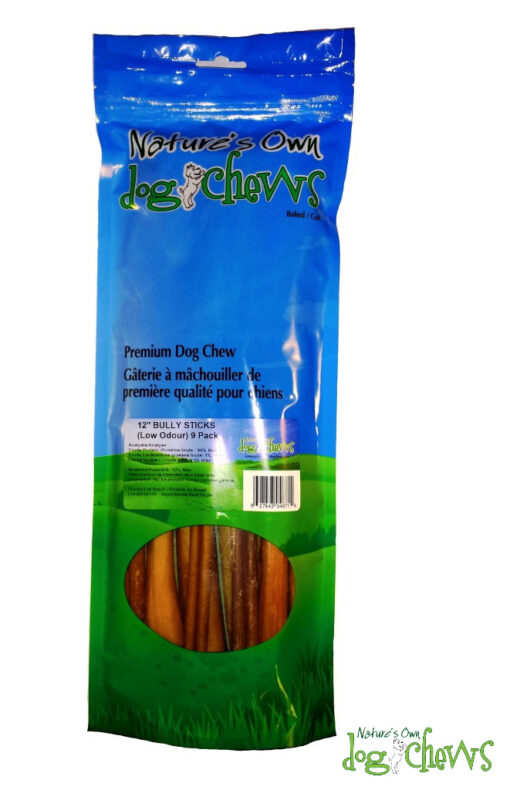 Nature&#39;s Own - Bully Stick MultiPack 12&#39;&#39; (9)
